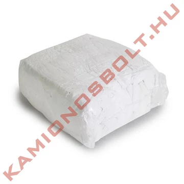 Géprongy textil fehér trikó anyag 10kg (üzemi)