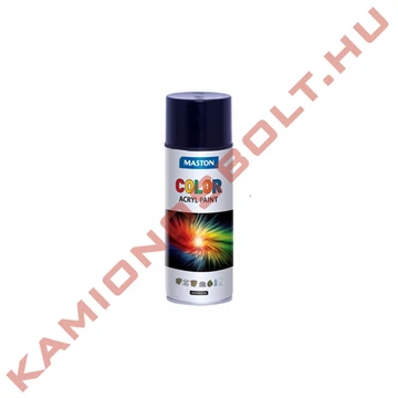 Festékspray RAL9005 fényes fekete Maston