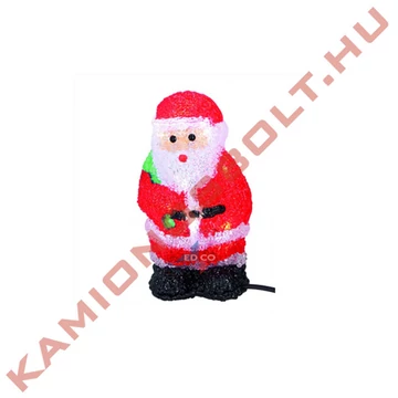 Mikulás LED dekor 24V akril