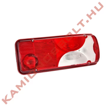 Lámpa hátsó Scania/MB/VW LC8 fehér AMP oldal csatlakozós jobb