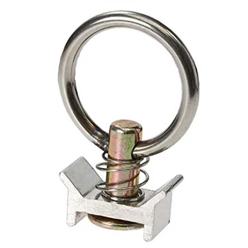 Rakomány rögzítő oldalfal sínbe fül/gyűrű &quot;O&quot; Single Stud Fitting (AIRLINE)