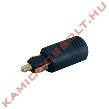 Szivargyújtó steck dugó/normál aljzat átalakító könyök adapter 12-24V