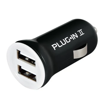 Szivargyújtó dugó PLUG-IN II. 2 USB aljzat 12/24V 2,5A
