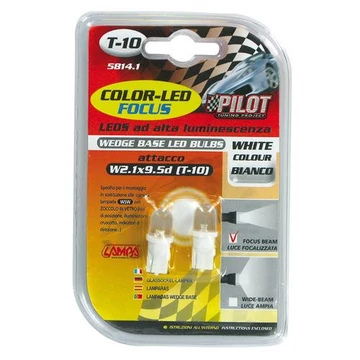 Izzó LEDes 12V 5W 1LED üveg fehér 02807 740015
