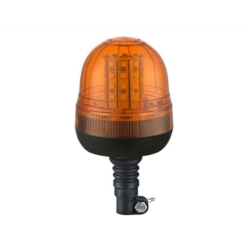 Villogó forgólámpa 40 SMD LED 12/24V csõre szerelhetõ sárga