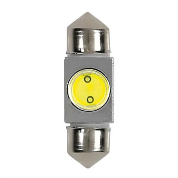 Izzó LEDes 12V 10x31mm SMD LED fehér