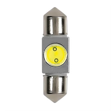 Izzó LEDes 12V 10x36mm SMD LED fehér