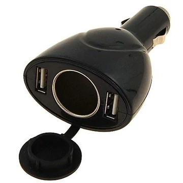 Szivargyújtó aljzat USB dupla 