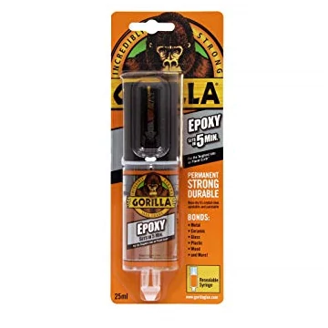 Ragasztó Epoxy 5 perces 25ml Gorilla