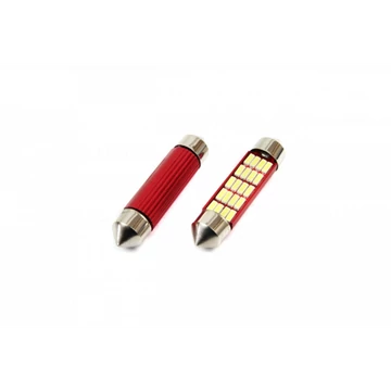 Izzó LED 12/24V Szoffita fehér 41x9mm (20SMD) 5600K (2,3W)