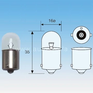 Izzó Magneti Marelli 24V 5W Ba15s R5W