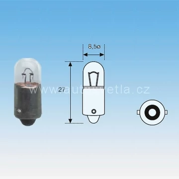 Izzó Magneti Marelli 24V 4W Ba9s T4W