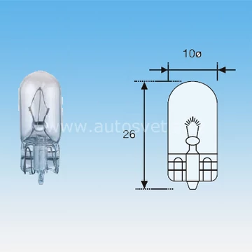 Izzó Magneti Marelli 12V 5W T10 üveg W5W