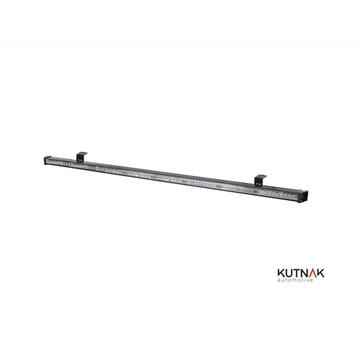 Forgalomterelő fényhíd vezérlővel, kapcsolóval  72 LED, sárga 1204x35mm 