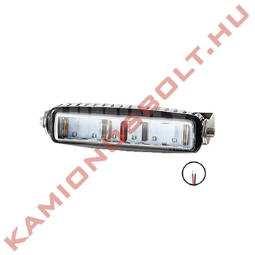Munkalámpa 660 LUMENS, 10-80V + 0,35 M CABLE 6 led piros (Targonca)