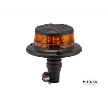 Villogó LED csőre szerelhető 8xLED 24W 173mm D:140mm 3-féle villogási mód