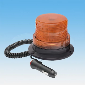 Villogó LED forgólámpa mini 94mm- D:129 mm mágnes és csavaros