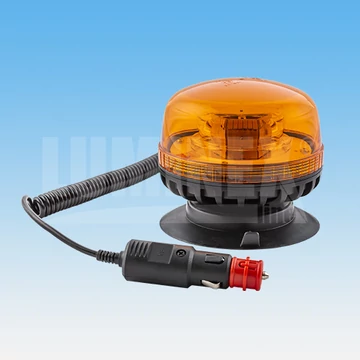 Villogó LED tetõre 12/24V sárga mágneses