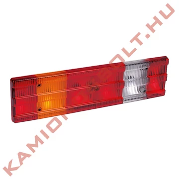 Lámpa hátsó MB 6 kamrás bordázott Actros bal búra