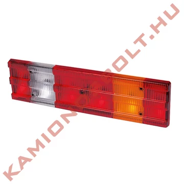 Lámpa hátsó MB 6 kamrás bordázott Actros jobb búra