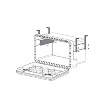 Szerszámos láda felfogatás WELVET 600/800/1000-es ládákhoz VERTICAL