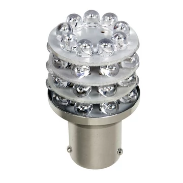 Izzó ledes 24V 21W 36LED fehér Ba15s