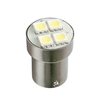 Izzó ledes 24V 5W SMD 4LED fehér Ba15s