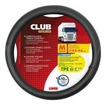 Kormányvédõ CLUB M 44-46cm fekete komfort