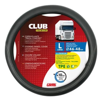 Kormányvédõ CLUB L 46-48cm fekete komfort