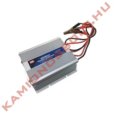Áramátalakító 12-230V 600W (210x173x65mm) Inverter	