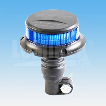 Villogó LED-es csőre szerelhető 12/24V kék &quot;PICO&quot; (729445)