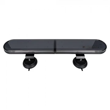 Villogó fényhíd 600x100x45mm Lightbar mágneses sötétített búrával