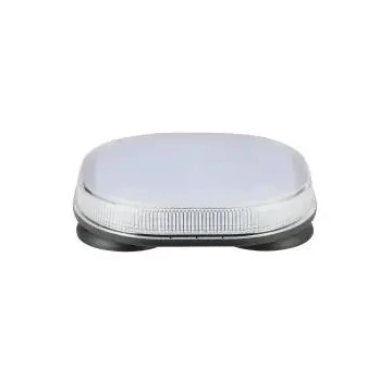 Villogó fényhíd 32 LED-es Lightbar 200x180x45mm mágneses kétféle villogási móddal