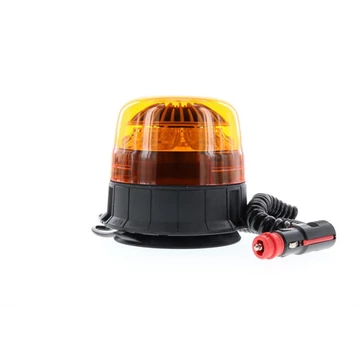 Villogó forgólámpa LED 10-30V mágneses 9W Galaxy
