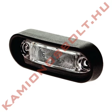 Lámpa rendszámmegvilágító 2 LED beépíthetõ (982-W133)