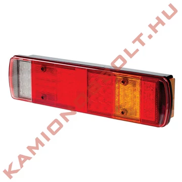 Lámpa hátsó LEDes 7 kamrás kerekített oldalt csatlakozós jobb (Full LED)