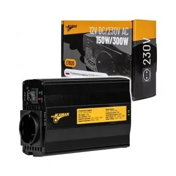 Áramátalakító 12V DC / 230V AC 150/300W