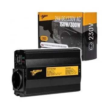 Áramátalakító 24V DC / 230V AC 150/300W