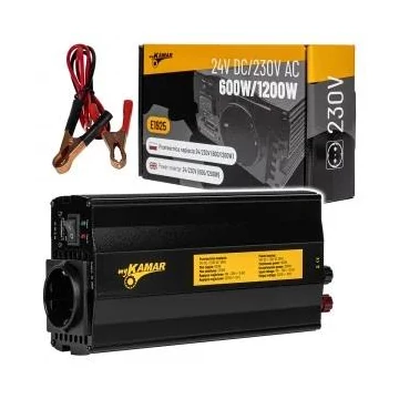 Áramátalakító 24V DC / 230V AC 600/1200W