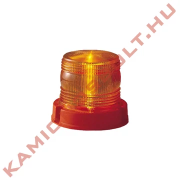 Villogó forgólámpa sima 12/24V sárga Xenon