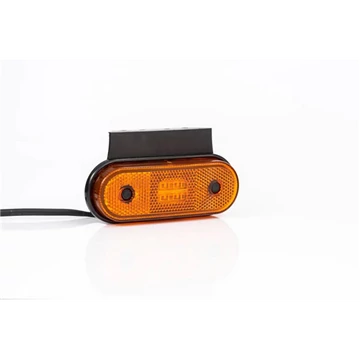 Lámpa helyzet 4 LED-es ovál sárga tartóval