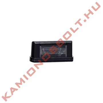 Lámpa rendszámvilágítás kicsi fekete 40mm RAD802
