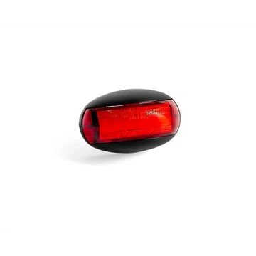 Lámpa helyzet LED-es piros félgömb