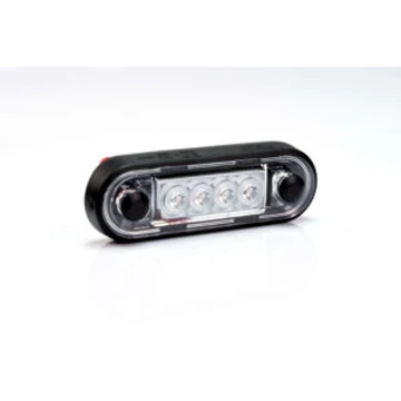 Lámpa helyzet 4 LED-es 12-36V lapos piros