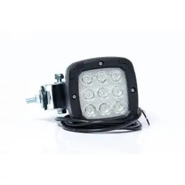 Munkalámpa 9 LED 15W (12-50V 1300lm 6000K 0,59kg) 1,5m kábellal