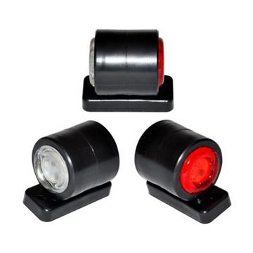 Szélességjelző 6xLED piros/fehér csőgyűrű