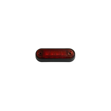 Lámpa helyzet 4 LED 12/24V piros