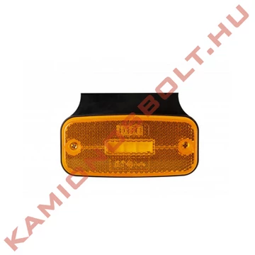 Lámpa helyzet sárga LED tégla tartóval 12/24V