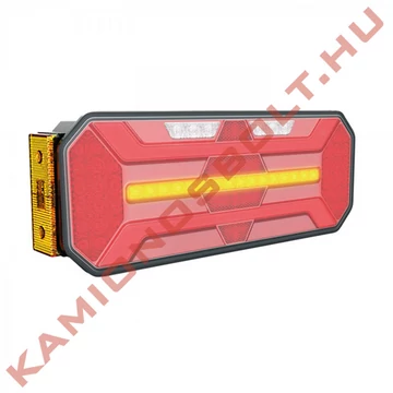 Lámpa hátsó 80 ledes 350x131x60mm 12/24V bal