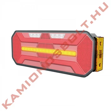 Lámpa hátsó 80 ledes 350x131x60mm 12/24V jobb